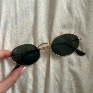 Rayban oval glasses